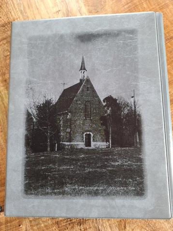 Harde, plastic map met foto van de Sint-Lievenskapel  beschikbaar voor biedingen
