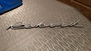Emblème « Record » original d'Opel, Enlèvement ou Envoi, Utilisé, Opel