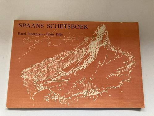 Karel Jonckeere - Frans Dille " Spaans schetsboek " 1968, Antiek en Kunst, Kunst | Etsen en Gravures, Ophalen of Verzenden