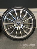 19” originele Mercedes C klasse W205 AMG velgen banden 5x112, Auto-onderdelen, Banden en Velgen, 19 inch, Gebruikt, Banden en Velgen