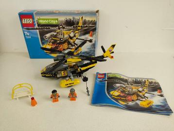 Lego 7044: helikopter reddingsactie (100% met doos!) beschikbaar voor biedingen