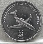 munt Noord-Korea 1/2 chon 2002 : FAO - Vliegtuig, Postzegels en Munten, Verzenden