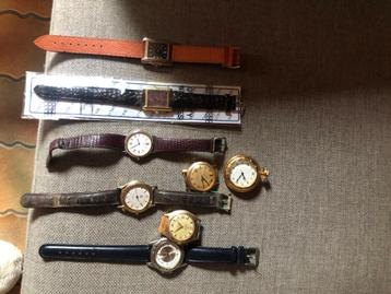 lot de montres   vintage beschikbaar voor biedingen