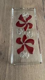 glazen schaal dienschaal retro, Ophalen