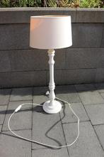 Tafellamp houten voet, Huis en Inrichting, Ophalen, Gebruikt, 50 tot 75 cm, Rustiek