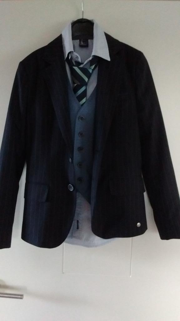 Communiekleding/Lentefeest Vest, gilet, hemd das vr jongen, Kinderen en Baby's, Kinderkleding | Maat 152, Zo goed als nieuw, Jongen