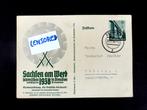 Duitse Rijk 1938 postwaardestuk  / Sachsen am Werk, Verzenden