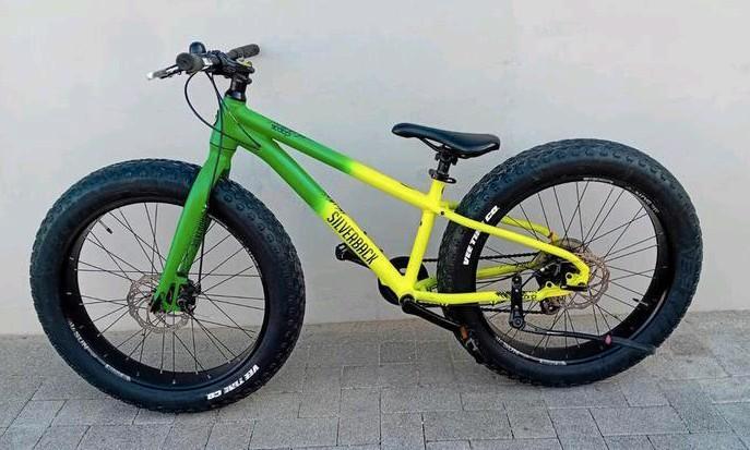 Kinderfiets Fatbike Silverback Scoop 24inch 7v NWP 799€ 🚴‍♂, Fietsen en Brommers, Fietsen | Crossfietsen en BMX, Zo goed als nieuw