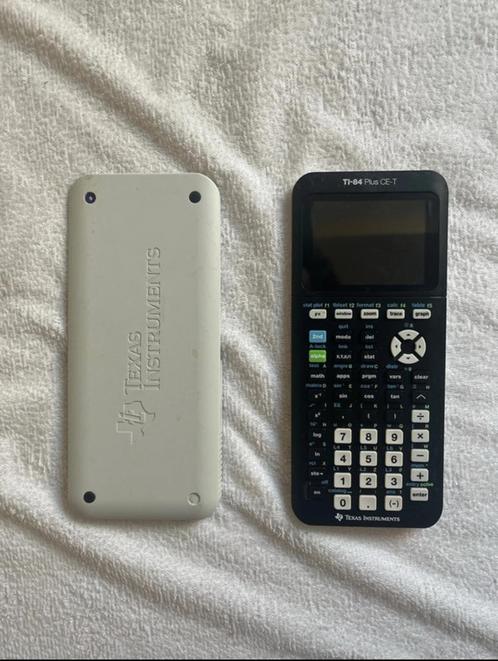 Rekenmachine TI-84 Plus CE-T (2), Diversen, Rekenmachines, Gebruikt, Grafische rekenmachine, Ophalen of Verzenden
