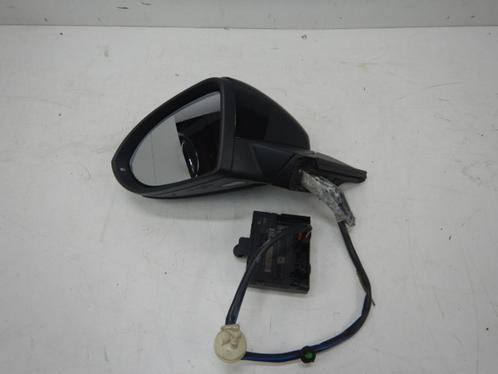 VW Golf 7 Spiegel Links L inklapbaar LC9X Zwart, Auto-onderdelen, Spiegels, Volkswagen, Gebruikt, Ophalen of Verzenden