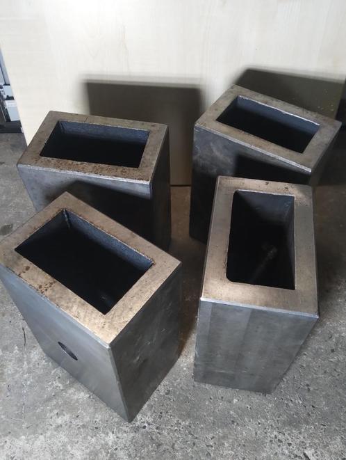 Opstan blokken, stalen D.20mm, x4 st., Doe-het-zelf en Bouw, IJzerwaren en Bevestigingsmiddelen, Ophalen of Verzenden