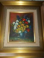 Schilderij van bloemen, Ophalen