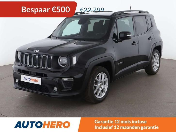 Jeep Renegade 1.5 GSE T4 e-Hybrid Longitude FWD (bj 2024), Auto's, Jeep, Te koop, Renegade, ABS, Achteruitrijcamera, Adaptive Cruise Control