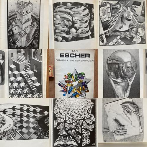 M C Escher (livre, graphisme, dessins, graphiste), Livres, Art & Culture | Arts plastiques, Utilisé, Design graphique, Enlèvement ou Envoi