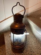 Ancienne  torche à pétrole  en cuivre
