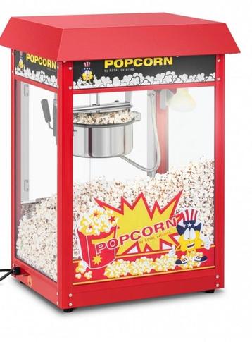 Popcornmachine te huur met benodigdheden