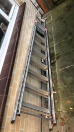 Ladder Hailo 8 treden, Doe-het-zelf en Bouw, Ladders en Trappen, Ophalen, Gebruikt, Ladder, Opvouwbaar of Inschuifbaar