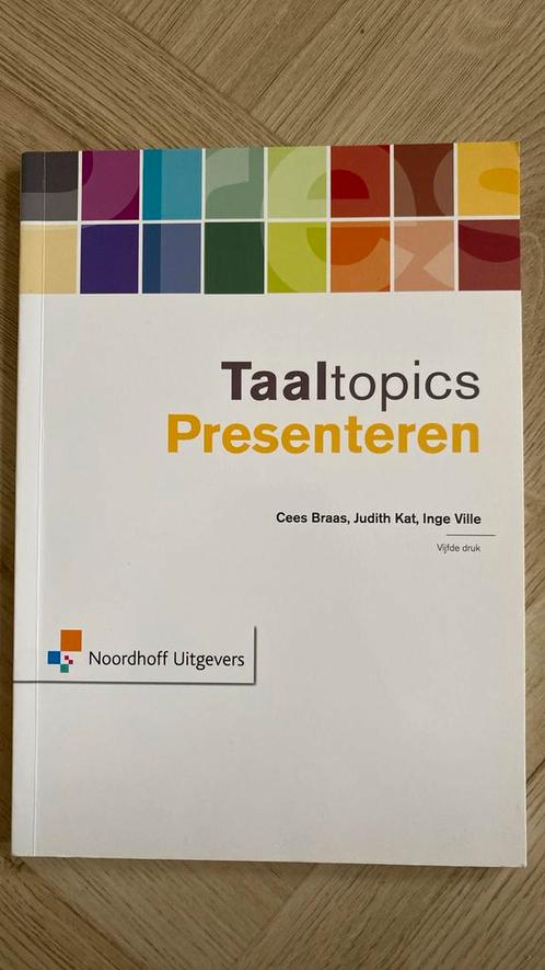 Taaltopics Presenteren - Inge Ville, Boeken, Studieboeken en Cursussen, Zo goed als nieuw, Ophalen of Verzenden
