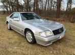 Mercedes SL500 1989 Topstaat te koop, Autos, Mercedes-Benz, Cuir, Argent ou Gris, Cabriolet, 2 portes