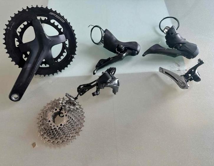 Kit Gravel Shimano Tiagra, Fietsen en Brommers, Fietsonderdelen, Gebruikt, Mountainbike, Ophalen of Verzenden