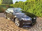Audi A3 Cabriolet 1.5 TFSI ACT Sport S tronic S LINE, Auto's, 4 cilinders, Cabriolet, Alcantara, Zwart