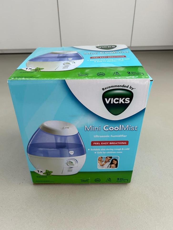 Vicks Mini CoolMist luchtbevochtiger, Elektronische apparatuur, Luchtbehandelingsapparatuur, Gebruikt, Luchtbevochtiger, Ophalen