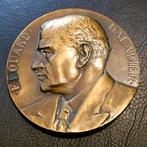 Bronze medaille Edouard Daladier' G.Prud Homme 1939, Ophalen of Verzenden