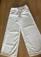 Witte broek Zara brede pijpen, Fille, Enlèvement, Pantalon, Neuf