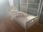 Peuterbed IKEA KRITTER met matras, Une personne, Enlèvement, Utilisé, 190 cm ou moins