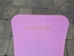 Houten Wobbel roze met gele vilt, Kinderen en Baby's, Ophalen, Gebruikt