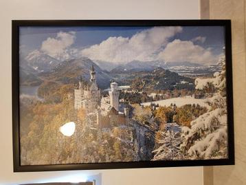 neuschwanstein castle puzzle frame beschikbaar voor biedingen
