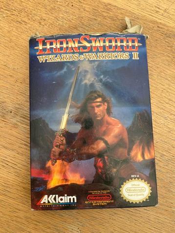IronSword: Wizards & Warriors II (NES) beschikbaar voor biedingen