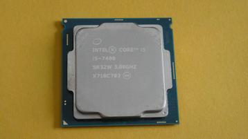 Intel CPU i5 7400 3Ghz beschikbaar voor biedingen