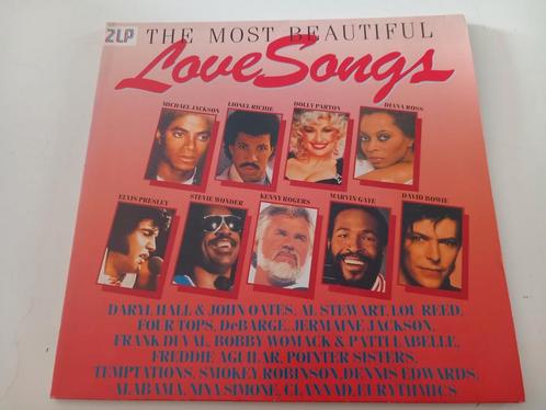 Vinyle 2 LP Love Songs Pop Ballad Michael Jackson Bowie, CD & DVD, Vinyles | Compilations, Pop, 12 pouces, Enlèvement ou Envoi