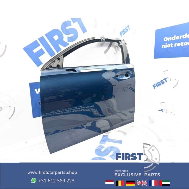 W177 DEUR LINKS COMPLEET PORTIER LINKSVOOR Mercedes A Klasse, Auto-onderdelen, Carrosserie, Deur, Mercedes-Benz, Voor, Links, Gebruikt