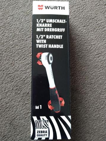 Wurth  Zebra - Omschakelratel - Ratelsleutel * Nieuw beschikbaar voor biedingen