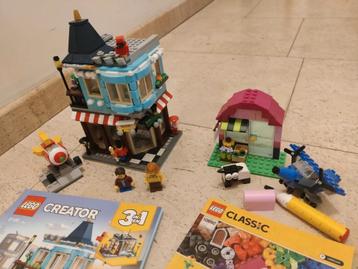 Lego Creator 31105 en Lego Classic 10692 beschikbaar voor biedingen