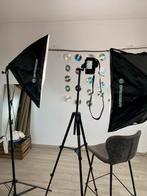 Deux lampes de studio photo Bresser, Audio, Tv en Foto, Fotografie | Fotostudio en Toebehoren, Ophalen, Zo goed als nieuw, Lamp of Flitsset
