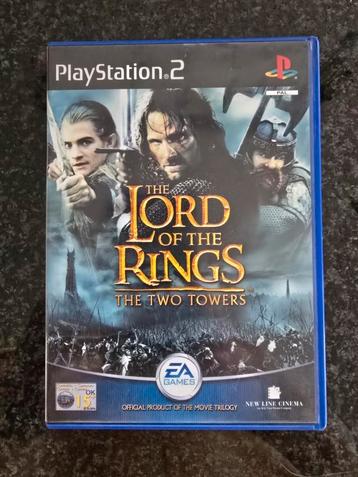 The Lord of the Rings: The Two Towers PlayStation 2 spel beschikbaar voor biedingen