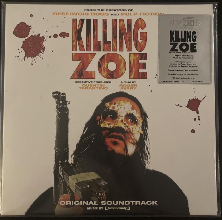 LP Tomandandy ‎- Killing Zoe (Original Soundtrack) Sealed, Cd's en Dvd's, Vinyl | Filmmuziek en Soundtracks, Nieuw in verpakking