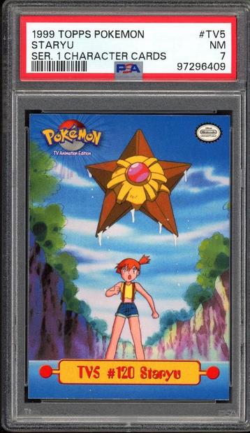 Staryu PSA 7 - TV5 - Topps 1999 beschikbaar voor biedingen