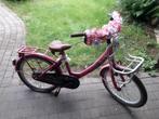 Meisjes fiets roze, Ophalen, Gebruikt, Handrem, 16 inch