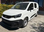 Peugeot Partner L2 DOUBLE CABINE 5 PL, Auto's, Bestelwagens en Lichte vracht, Euro 6, 4 cilinders, Wit, 1500 cc
