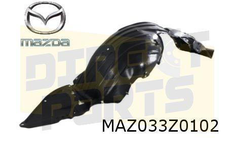 Mazda	6 (9/12 - 7/18) (GJ / GL) modderkuip Rechts Origineel!, Auto-onderdelen, Carrosserie, Bumper, Mazda, Nieuw, Verzenden