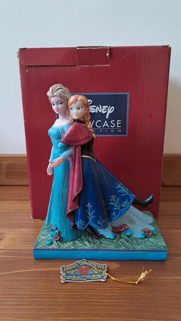 Disney Traditions - Sisters Forever - Anna & Elsa, Collections, Disney, Comme neuf, Statue ou Figurine, Autres personnages, Enlèvement ou Envoi