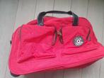 Kipling weekendtas trolley, Gebruikt, 20 tot 30 cm, Ophalen of Verzenden, Rood