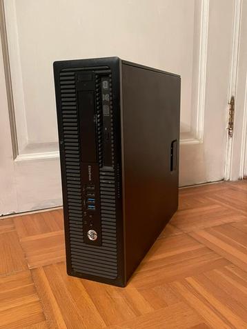 !WEINIG GEBRUIKT! HP Elitedesk 800 G1 SFF DESKTOP beschikbaar voor biedingen