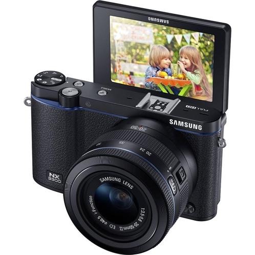 Objectif Samsung NX3300 + 20-50 mm II, TV, Hi-fi & Vidéo, Appareils photo numériques, Comme neuf, Compact, Samsung, 4 à 7 fois
