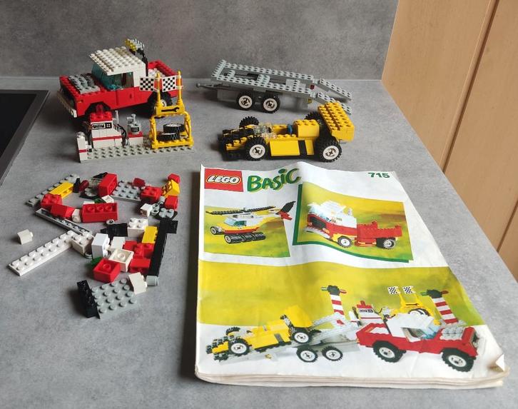 lego system 715 basic building set, Kinderen en Baby's, Speelgoed | Duplo en Lego, Gebruikt, Lego, Complete set, Ophalen of Verzenden