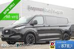 Ford Transit Custom 320 2.0TDCI 170pk Automaat | L2H1 Trend, Auto's, Automaat, Zwart, Parkeersensor, Diesel